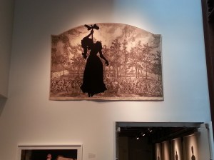 Art by Kara Walker on view at the 21C hotel in Louisville