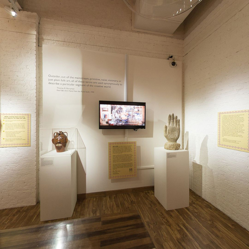 Discover Folk Art exhibition at the Hickory Museum of Art