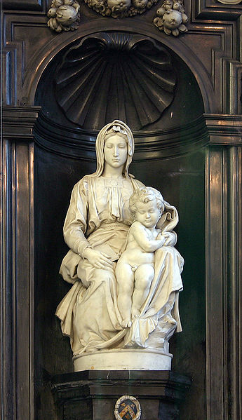 Michelangelo, Madonna with Child, 1501-4, Onze Lieve Vrouwekerk, Bruges