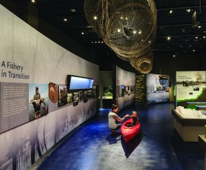 The Illinois River Experience exhibition at the Peoria Riverfront Museum