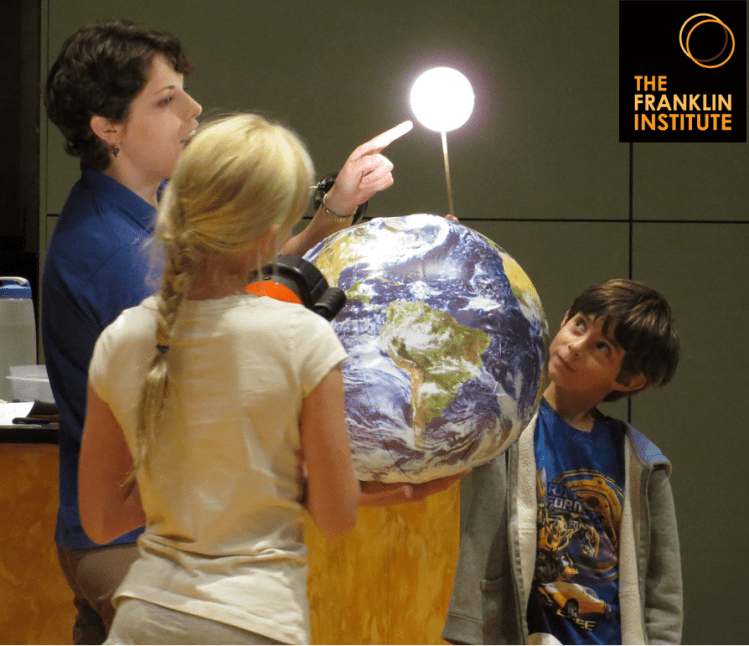 An astronomy demonstration