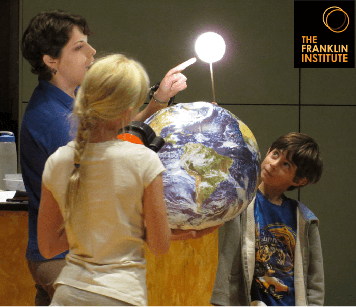 An astronomy demonstration