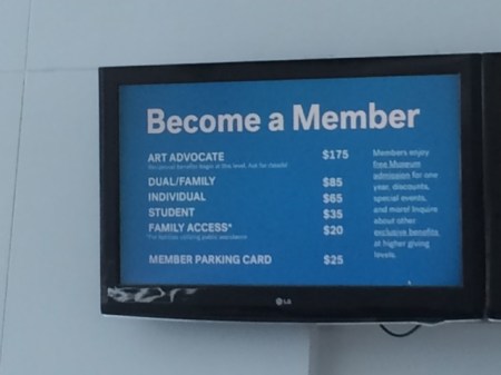 Milwaukee Art Museum admissions